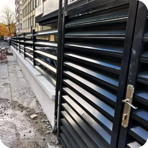 Dekoratif Korkuluk Panjur Çit Fiyatı 120 CM , Dekoratif Çit Fiyatı 120 CM, Dekoratif Panjur Panel Fiyatları , Galvanizli Güneş Kırıcı Dekoratif Çit Modelleri