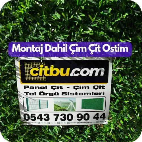 🌿 Duvar Üstü Yeşil Çim Tel Örgü Fiyatı – Ankara Ostim Montaj Dahil Satış - Yeşil Çim Tel, Çimli Tel Örgü Örtüsü, Çim tel rulo fiyatları